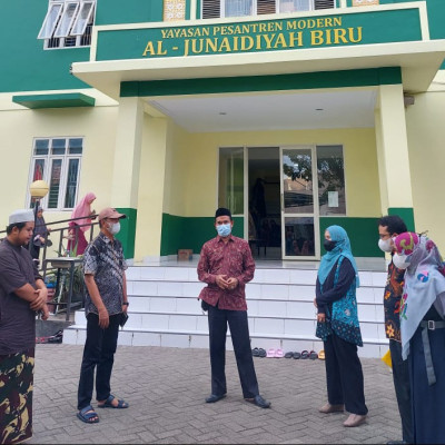 Dinkes Sulsel Lirik Ponpes Modern Al-Junaidiyah Biru Piloting Santri Sehat dan Bersih