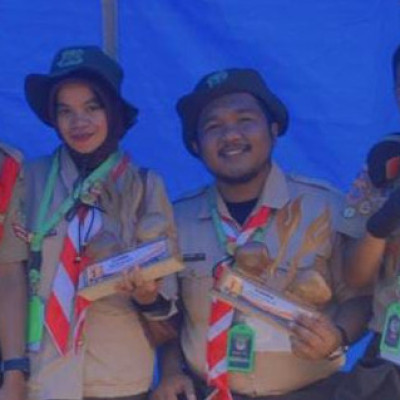 Fantastis, MTs As'adiyah Galung Sabet Dua Juara Ajang Pramuka Provinsi