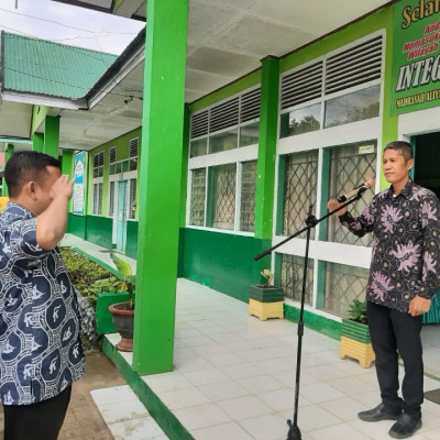 Kepala MAN 2 Bone Titip "Pusaka" Pada Apel Perdana