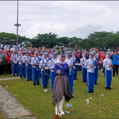 Kemenag Bulukumba Tampilkan Drum Band Barisan Terdepan Meriahkan Jalan Moderasi Beragama  HAB Ke-77