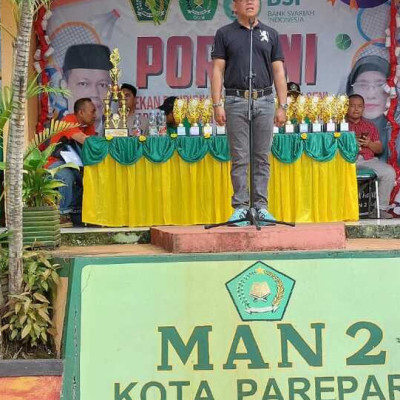 Pesan Legawa Kakan Kemenag Tutup Porseni MAN 2 Kota Parepare Legakan Panitia 