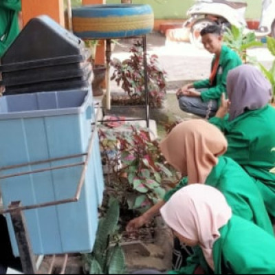 Mahasiswa KKLP STAI Al-Gazali Bulukumba, Giat Aksi Peduli di MTs Bontonyeleng