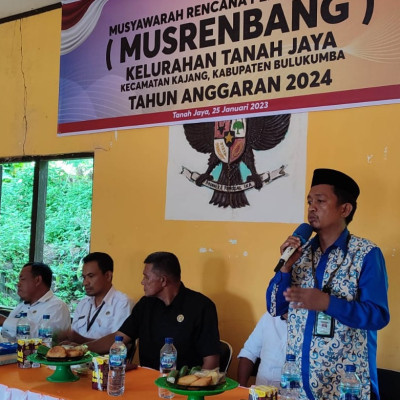 Hadiri Musrenbang Kelurahan, KUA Kajang Harap  Tidak Menikah Usia Dini