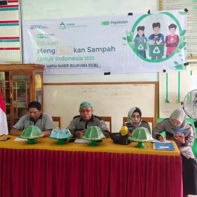 Bank Sampah Mandiri Bulukumba, Gelar Sosialisasi di MIN 1 Bulukumba