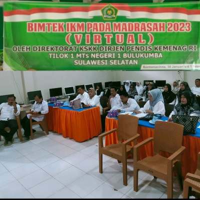 MTsN 1 Bulukumba Tilok Bimtek Implementasi Kurikulum Merdeka Pada Madrasah