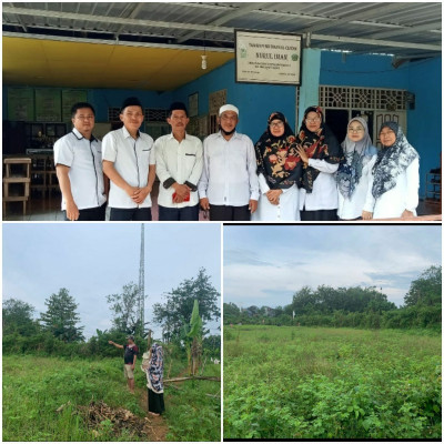 Penyuluh Agama KUA Mandai Tinjau Lokasi Tanah Wakaf di Desa Bonto Mate’ne