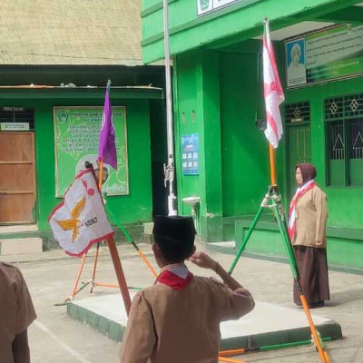 MTs Al Mustaqim Gelar Diklat Pramuka Penggalang Gudep 03.031-03.032