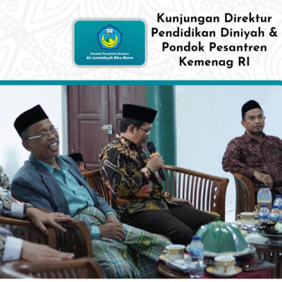 Direktur PD Pontren Kemenag RI Kunjungi Pesantren Al-Junaidiyah Biru