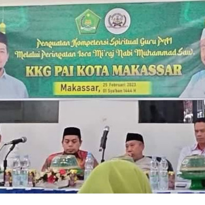 Kasi Pais Makassar Jadi Narasumber Penguatan Spritual Guru PAI