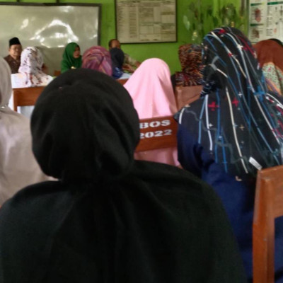 MTs Bontonyeleng Gelar Rapat Pertemuan Orang Tua Siswa