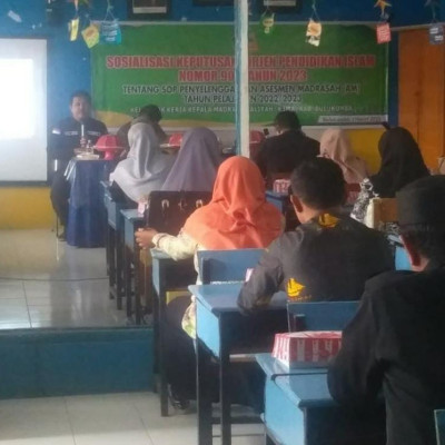 K3MA Se-Kabupaten Bulukumba Gelar Sosialisasi AM 2023 di MA Ma'arif Bulukumba