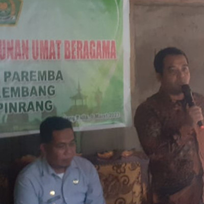 Persiapan Desa Sadar Kerukunan, Tim Visitasi Kemenag Sulsel Sambangi Desa Benteng Paremba