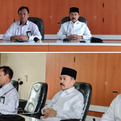 Kemenag Bulukumba Gelar Rakor Bulanan Jelang Ramadhan; H. Muh. Yunus, Harus Sabar dan Tabah Menyikapi Sikon Sekarang Ini