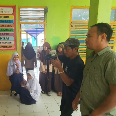 Asesmen Madrasah, MTs Guppi Mattirowalie Gelar Pemotretan Siswa Kelas IX