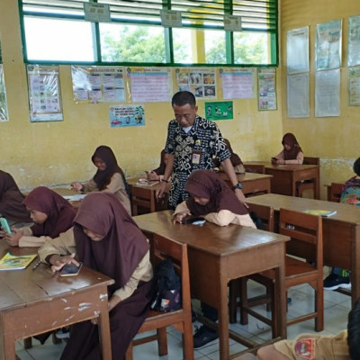 Untuk menghadapi asesmen madrasah, MIN 1 Bone menyelenggarakan simulasi