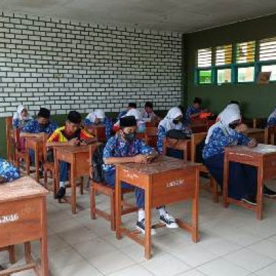 Siap Laksanakan Asesmen Madrasah, MTsS Mahad DDI Pangkajene gelar simulasi