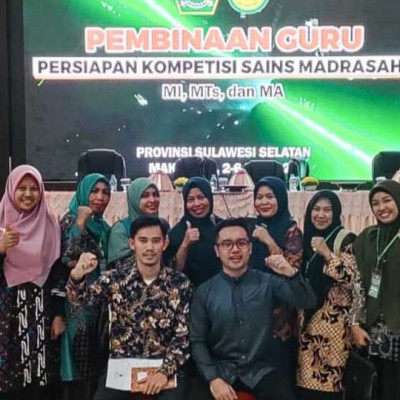 Peringkat 1, Guru Mapel Biologi MAN 2 Kota Parepare Menjadi Pembimbing Peserta KSM Sulsel 