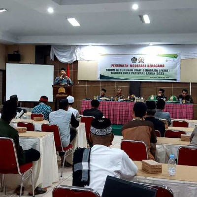 Kabag TU Buka Penguatan Moderasi Beragama Bagi 75 Imam Masjid se-Kota Parepare