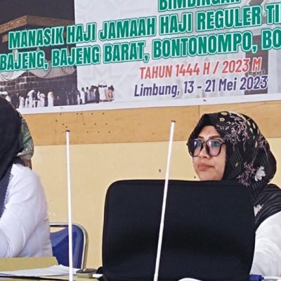 4 Kecamatan Bergabung Ikuti Manasik Haji di Bajeng