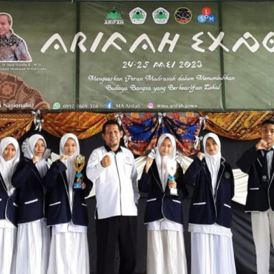 Duta MTsN Gowa Raih Juara 1 dan 2 Event LSM di Arifah