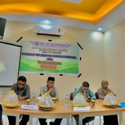 Workshop IKM MTs DDI Hasanuddin, Kasi Penmad Ajak Guru Fokus dan Total Kembangkan Karakter Siswa