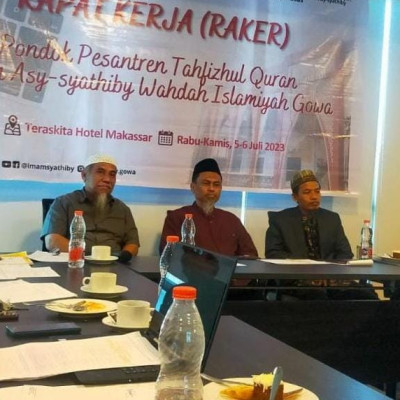 Raker PPTQ Imam Asy-syathiby Gowa, Ketua Komite Beri Taujihat