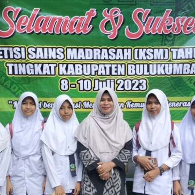 Ukir Prestasi Siswa MTs Bontonyeleng Raih Juara 1 KSM Matematika Tingkat Kabupaten Bulukumba