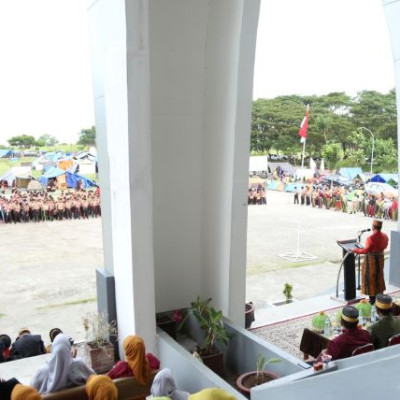 Buka Kemah Moderasi Tingkat Kab. Sinjai, Kakanwil Tegaskan Komitmen Madrasah Rawat Kebhinekaan