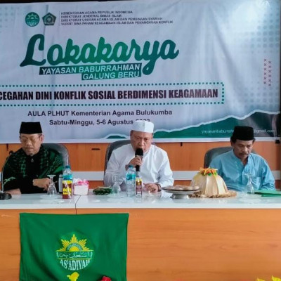 Kakankemenag Bulukumba Tutup Lokakarya Mitigasi Dini Konflik Sosial Keagamaan