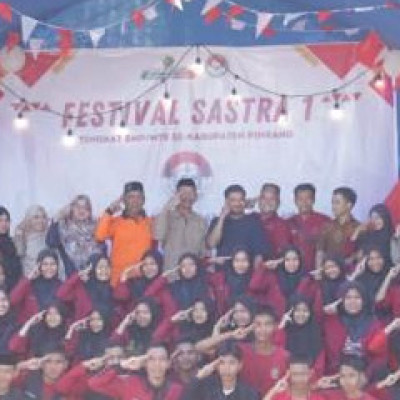 KIR MAN PINRANG GELAR FESTIVAL SASTRA  I Tingkat SMP/MTs Tahun 2023