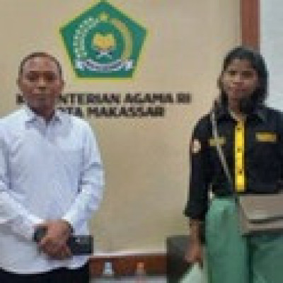 Keluarga Mahasiswa Katolik Kunjungi Kemenag Kota Makassar