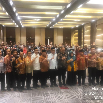 H. Misbah, Kepala Kantor Kemenag Bulukumba, Hadiri Pembukaan Workshop Kehumasan di Makassar