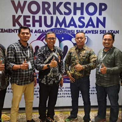 Kemenag Parepare Utus 4 Peserta pada Workshop Kehumasan 