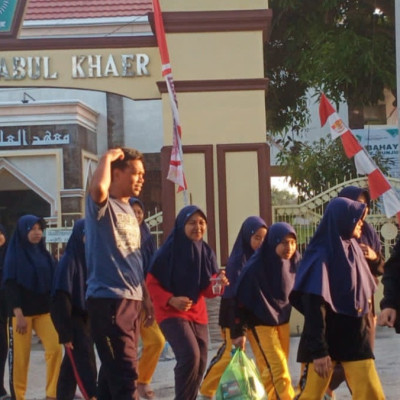 Outbound Menjadi Booster Semangat Santri di Pondok Pesantren Babul Khaer Bulukumba