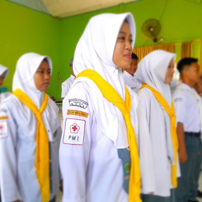 PMR Wira Unit 008 MAN 2 Bone Gelar Diklatsar Angkatan XXXIII