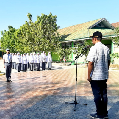 MAN 2 Bone Gelar Diklat Gladian Centra dan Siswa Mula Paskibra