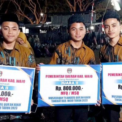 Tandang Ke Wajo, Santri PMJ Biru Raih Juara Dalam Ajang MTQ