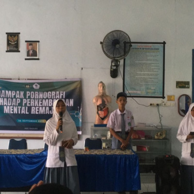 Aktualisasi Projek P5-PPRA, Siswa MAN 2 Bulukumba Lakukan Penyuluhan di UPT SMP Negeri 3 Bulukumba