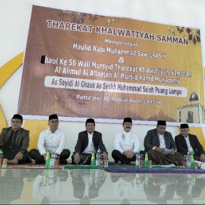 Kakankemenag Maros Hadiri Maulid di Patene Bersama Ribuan Jemaah