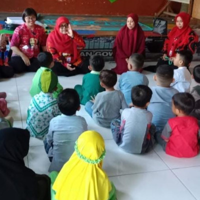 RA Ulil Albab 1 Terima Tim Puskesmas Somba Opu Lakukan SDIDTK pada Siswa