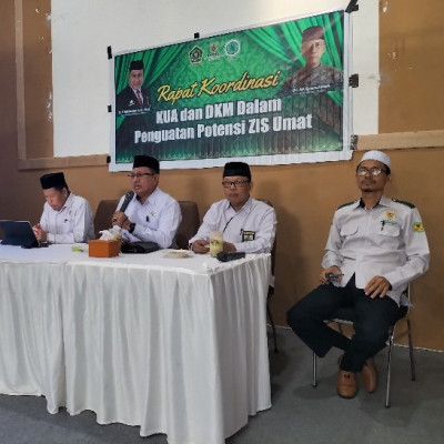 Sinergi Kemenag Maros dan Baznas Bahas Penguatan Optimalisasi ZIS Umat