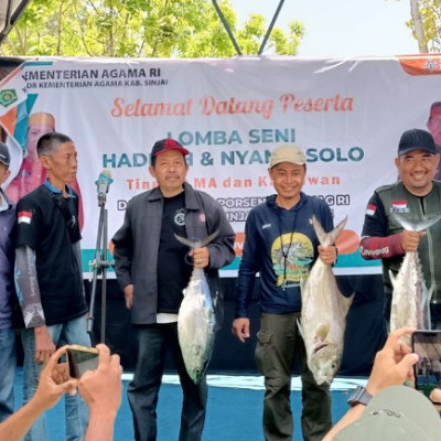 Dua Tim Kanwil Juarai Lomba Mancing Dalam rangka HAB 78 Tingkat Kemenag Sulsel