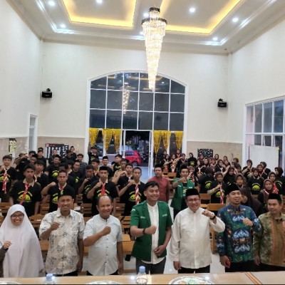 Kakan Kemenag Maros Jelaskan Prinsip Moderasi Beragama saat Dialog Keberagamaan dan Kebangsaan PC GP Ansor