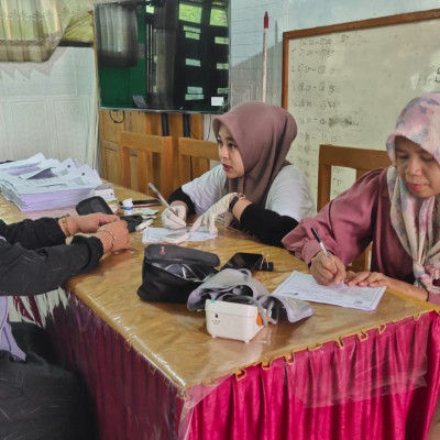 Puskesmas Bontonyeleng Gelar Kegiatan Terpadu Pemeriksaan Kesehatan di MIN 1 Bulukumba