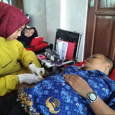 Hari Amal Bakti, Kemenag Maros Gelar Donor Darah