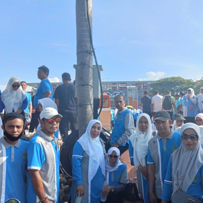 Kepala Madrasah dan Guru MAS Darul Qalam Ikut Hadir dalam Apel HAB Kementerian Agama di Lapangan Pemuda