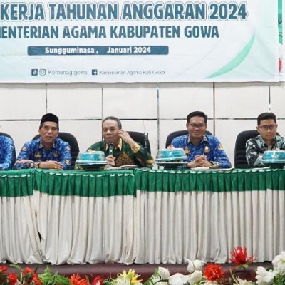 Raker 2024 Kemenag Gowa, Target Kinerja Terlaksana Hasil Dari Sinergitas