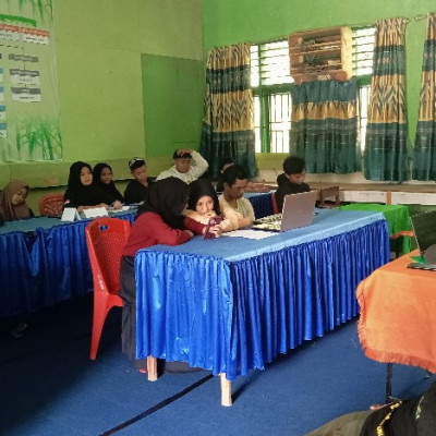 Waka Kesiswaan MAS Darul Qalam dan Pengurus Organisasi Gelar Rapat Koordinasi