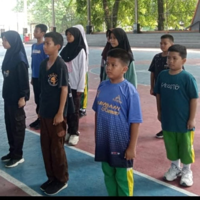 Tingkatkan Kepercayaan Diri, Pasukan GALAKSI MIN 8 Bone Latihan di Lapmer