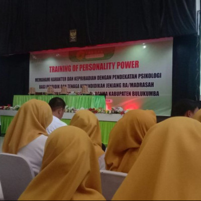 Guru dan Tendik MA Ma'arif Bulukumba Asah Kompetensi melalui Training Personality Power